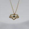 Heartshaped Gold Necklace