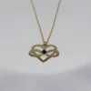 Heartshaped Gold Necklace
